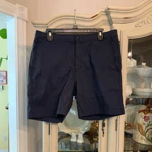 Onia men’s The Calder 7.5” inseam Stretch Gingham Swim Trunks Shorts 34